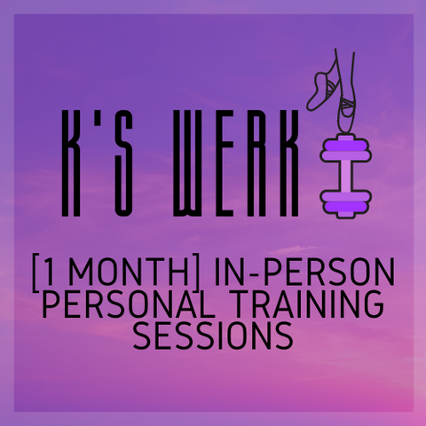 [1 Month] In-Person Personal Training #1